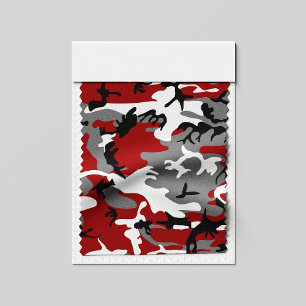 Rot und Grau Camouflage, Militär, Armee Stoff