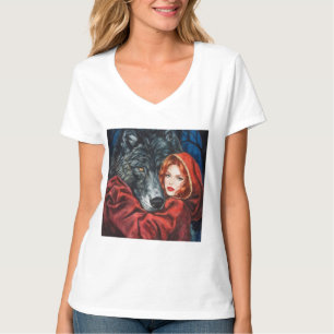Rot und Grau: Eine unerwartete Verbindung T-Shirt