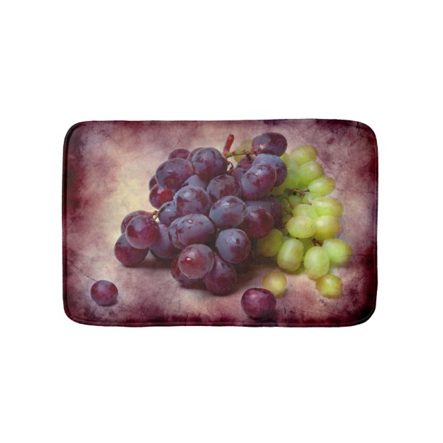 Rot und Grün Badematte (Vorderseite)