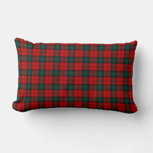 Rot und Grün Clan Stewart von Atholl Tartan Lendenkissen