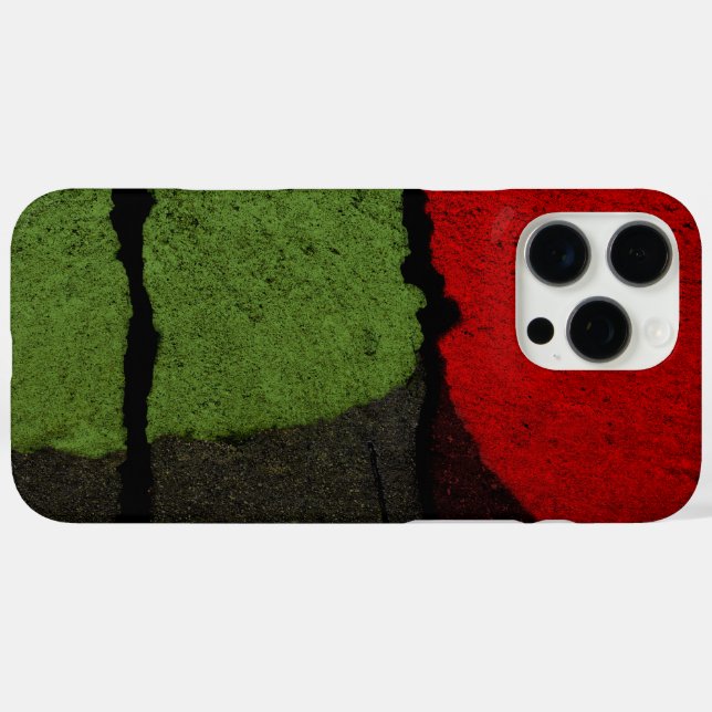 Rot und Grün iPhone 16 Pro Max Hülle (Rückseite (Horizontal))