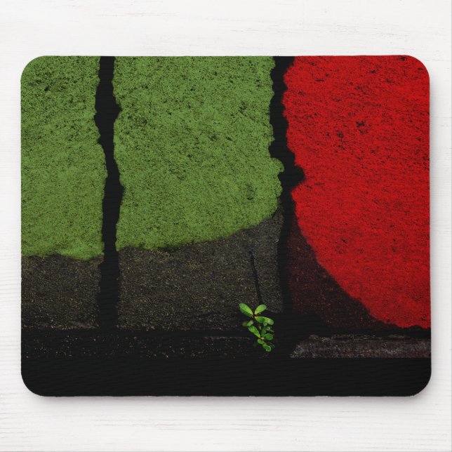 Rot- und Grünfotografie Cool einzigartig Mousepad (Vorne)