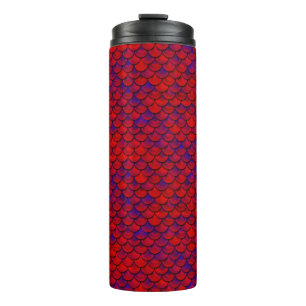 Rot und Lila Thermosbecher