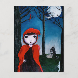 Rot und Muffin 1 Postkarte