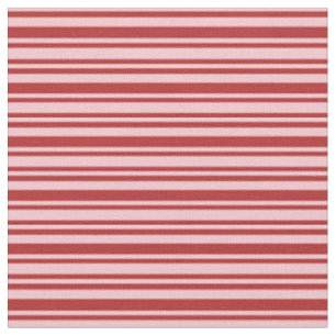 Rot und Rosa Linien Stoff