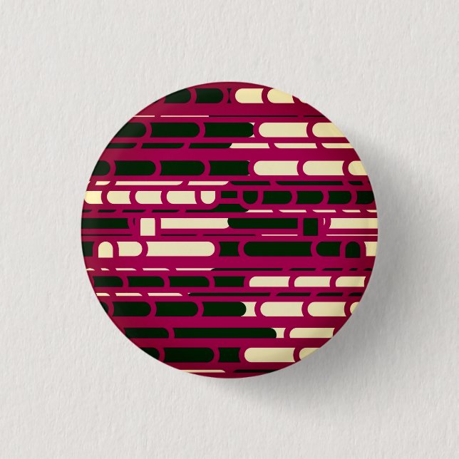 Rot und Schwarz Button (Vorderseite)