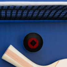 Rot und schwarz, feine Streifen, monogramm