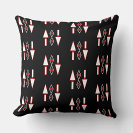 Rot und Schwarz,Inspiration für Trend Kissen