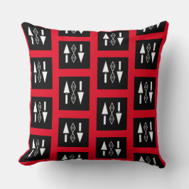 Rot und Schwarz,Inspiration für Trend Kissen