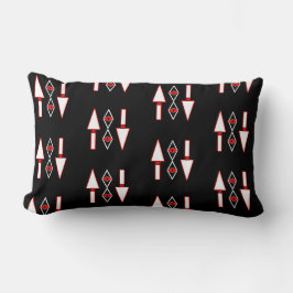 Rot und Schwarz,Inspiration für Trend Lendenkissen