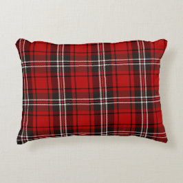 Rot und Schwarz Kariert Buffalo Karo Pattern Dekokissen