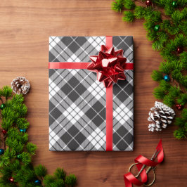 Rot und Schwarz Kariert Buffalo Karo Pattern Geschenkpapier