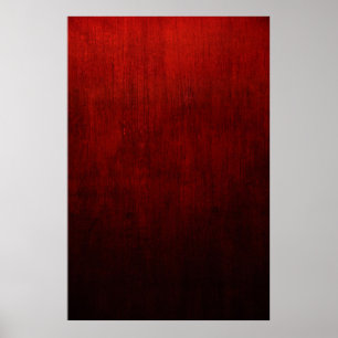 Rot und schwarz poster