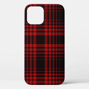 Rot und schwarz tartan kariert schottisch nahtlose Case-Mate iPhone hülle