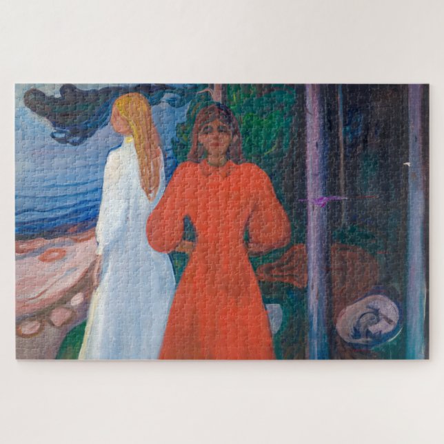Rot und Weiß | Edvard Munch | (Horizontal)