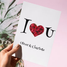 Rot und Weiß I Liebe Ihr Herz Valentinstag