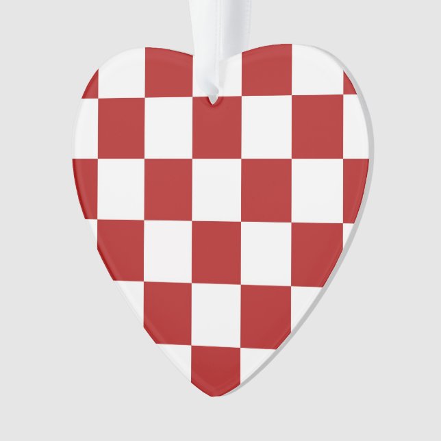 Rot und Weiß Ornament (Vorderseite)