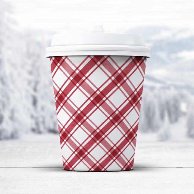 rot und weiß pappbecher (Red and White Paper Cups
)