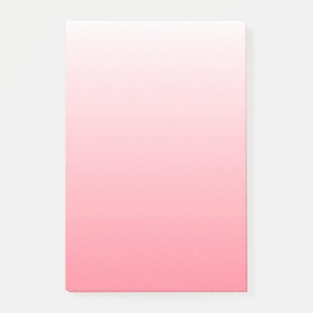 Rot und Weiß Post-it Klebezettel (Vorderseite)