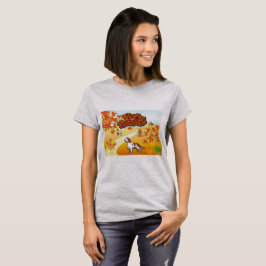 Rot und Weiß Setter Happy Thanksgiving T-Shirt