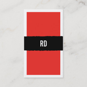 rot visitenkarte