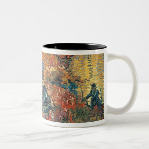 Rot-Weinberge Vincent van Goghs bei Arles, 1888 Zweifarbige Tasse