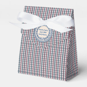 Rot-Weiß-Blau-Americana-Event-Andenken-Geschenkbox Geschenkschachtel