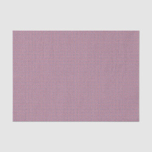 Rot, weiß, blau-GINGHAM-GEWEBE-PAPIER Seidenpapier