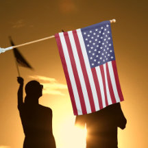 Rot Weiß & Blau Patriotisch Amerikanisch