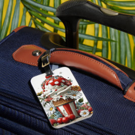 ROT WEISS BLAU SOMMERZEIT EIS EISCREME KEGEL GEPÄCKANHÄNGER