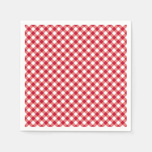 Rot-Weiß-Blau Spaß Patriotische Feier Serviette