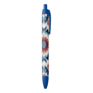 Rot, Weiß & Blau Tie-Dye Kugelschreiber