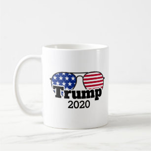 Rot Weiß Blau Trump 2020 Wahl Kaffeetasse