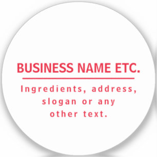 Rot-Weiß-Mehrzweck Aufkleber