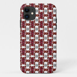 Rot-Weiß-Muster Case-Mate iPhone Hülle
