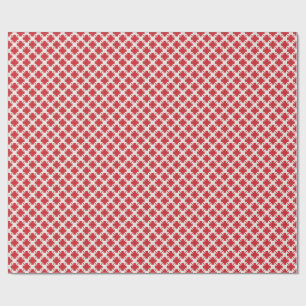 Rot-Weiß-Shemagh-Keffiyeh-Eid-Geschenkverpackung Geschenkpapier