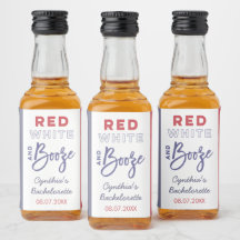 Rot Weiß Und Alkohol USA Junggesellinnenabschied G