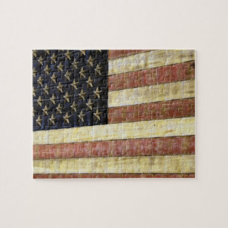 Rot, Weiß und Blau - 8 x 10 Zoll-Puzzle