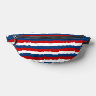 Rot, Weiß und Blau Bauchtasche