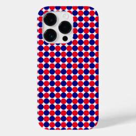 Rot, Weiß und Blau Case-Mate iPhone 14 Pro Hülle