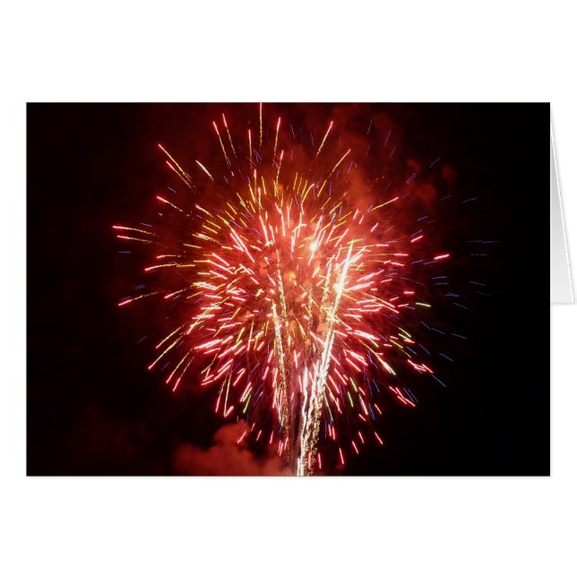 Rot, Weiß und Blau Feuerwerke II Patriotisch (Vorderseite (Horizontal))