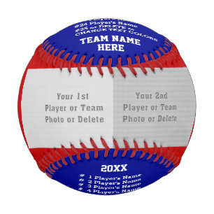 Rot, Weiß und Blau, kundenspezifische Baseballs