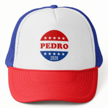 Rot-Weiß und Blau-Stimme für Pedro-Wähler