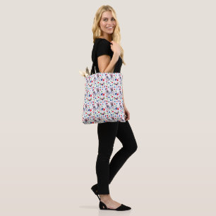 Rot, Weiß und Blau Tasche