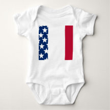 Rot, Weiß und Blau US Flagge 4. Juli