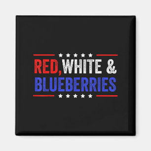 Rot, Weiß und Blaubeeren Patriot Dom 2025 Magnet