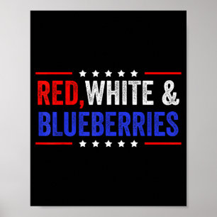 Rot, Weiß und Blaubeeren Patriot Dom 2025 Poster
