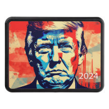 Rot, Weiß und Blue Trump Poster-Stil