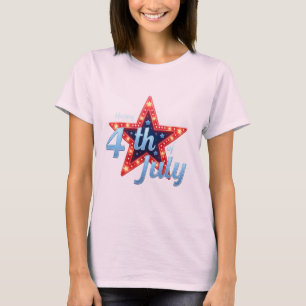 Rot, Weiß und Fett: Patriotische Printkollektion T-Shirt
