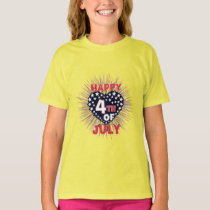 Rot, Weiß und Fett: Patriotische Printkollektion T-Shirt